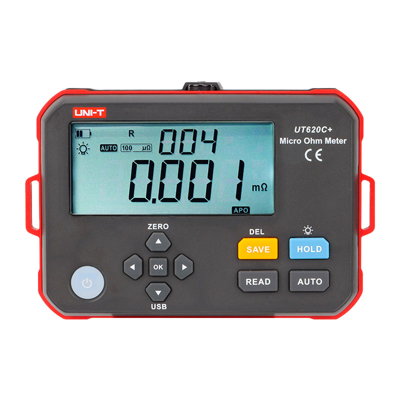 UT620C+ mikro ohmmetre